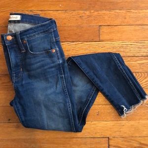 Madewell 9in skinny